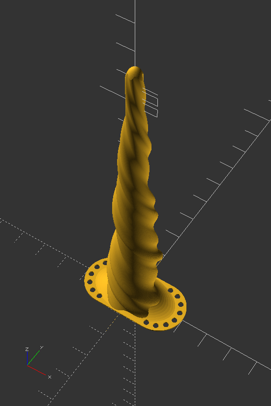 Unicorn horn