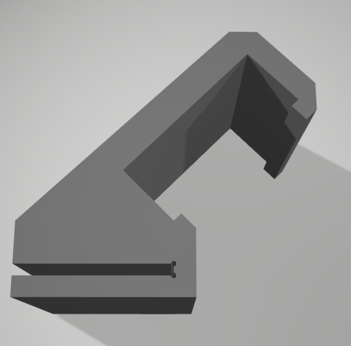 LED strip aluminum profile mounting clips slide on