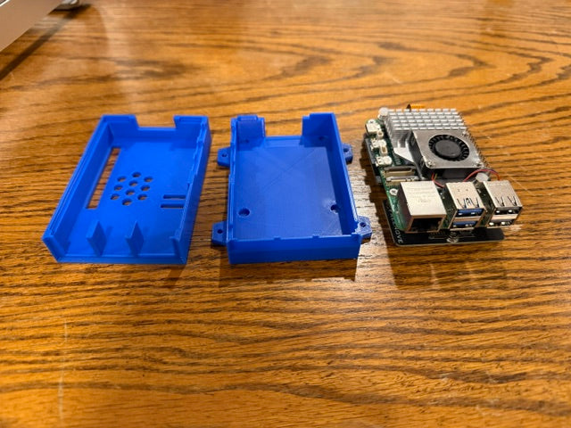 Raspberry Pi 5 case with Freenove SSD Adapter