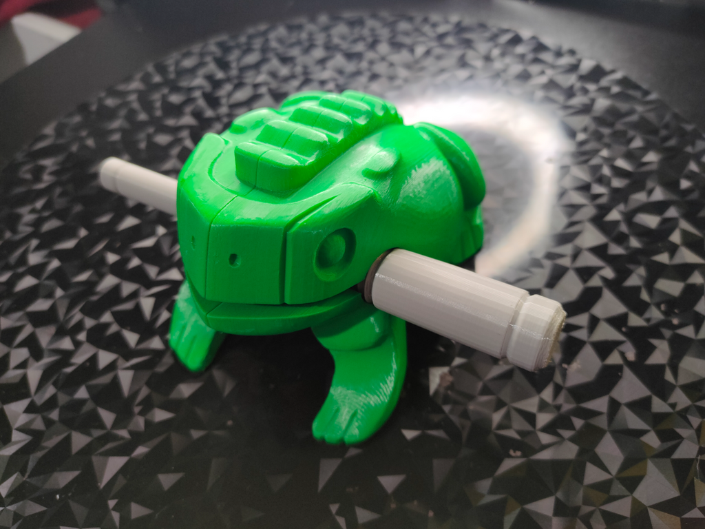 Percussion frog (guiro)