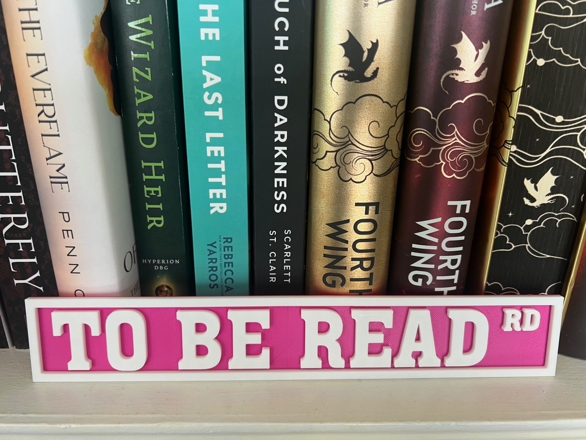 Bookshelf Sign – To Be Read Rd – Street Sign