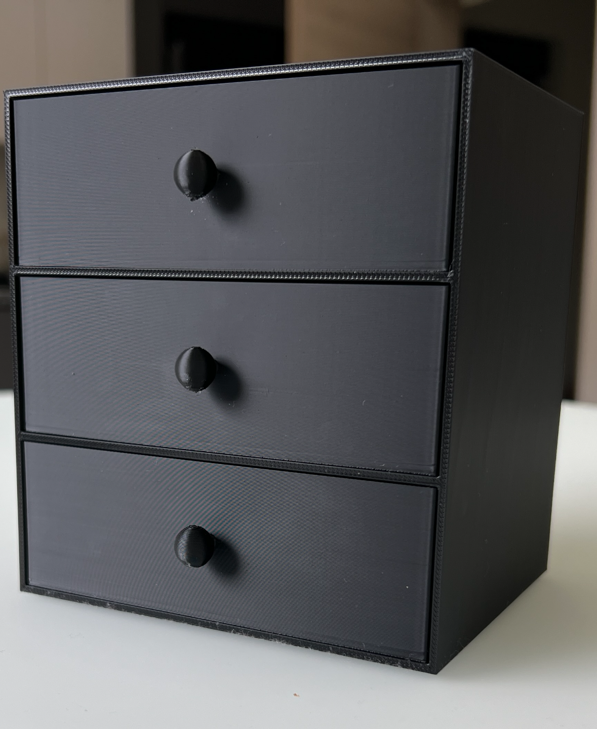 Box with drawers