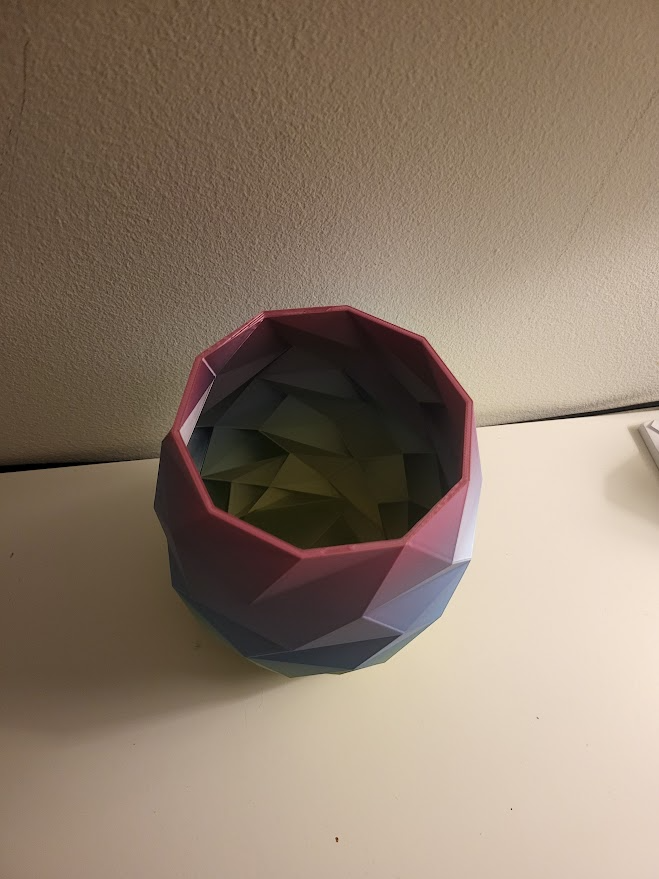 VASE MULTIFACETED-VASO POLIEDRICO