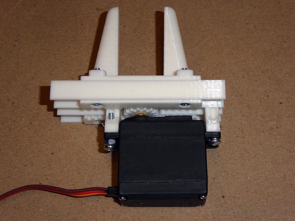 Rack & Pinion Robotic Gripper Jaw