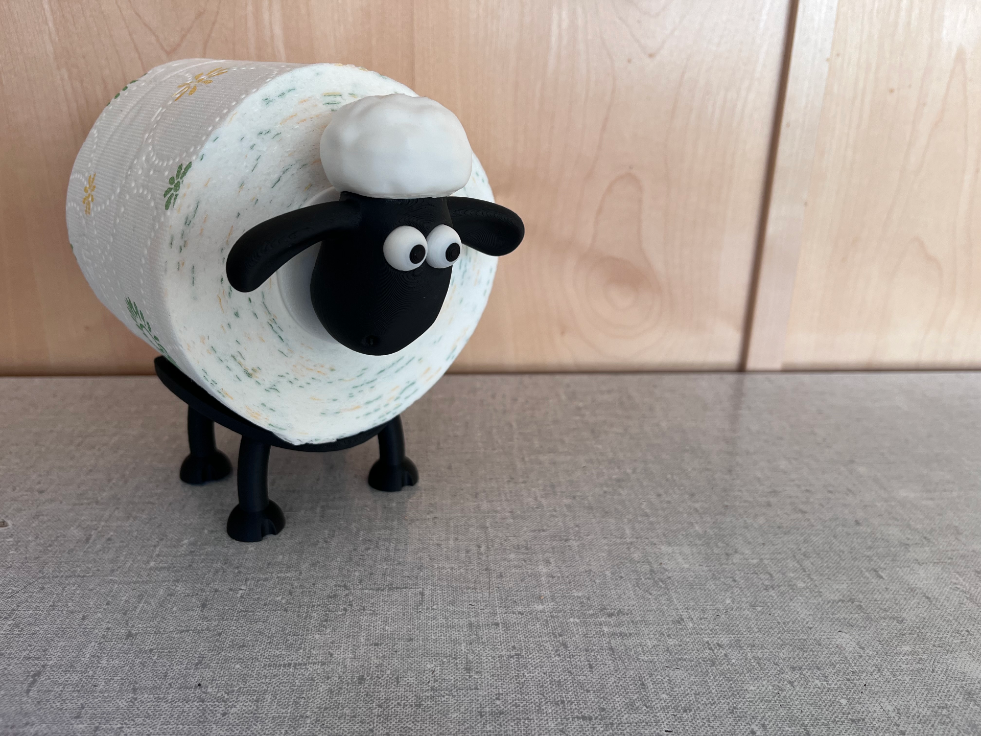 Shaun das Schaf Toilettenrollenhalter