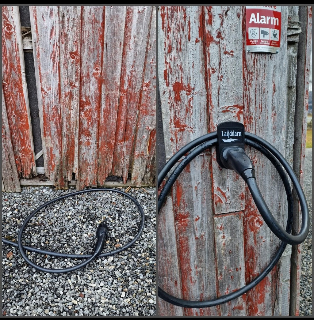 Modular EV Charger cable holder
