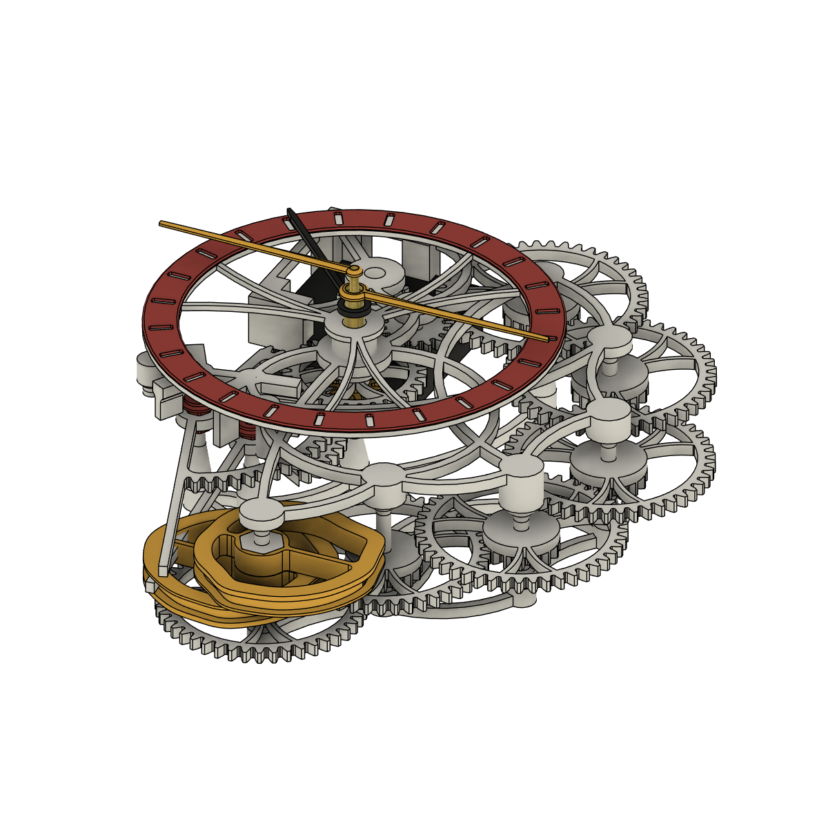 Mechanical Sunrise Clock