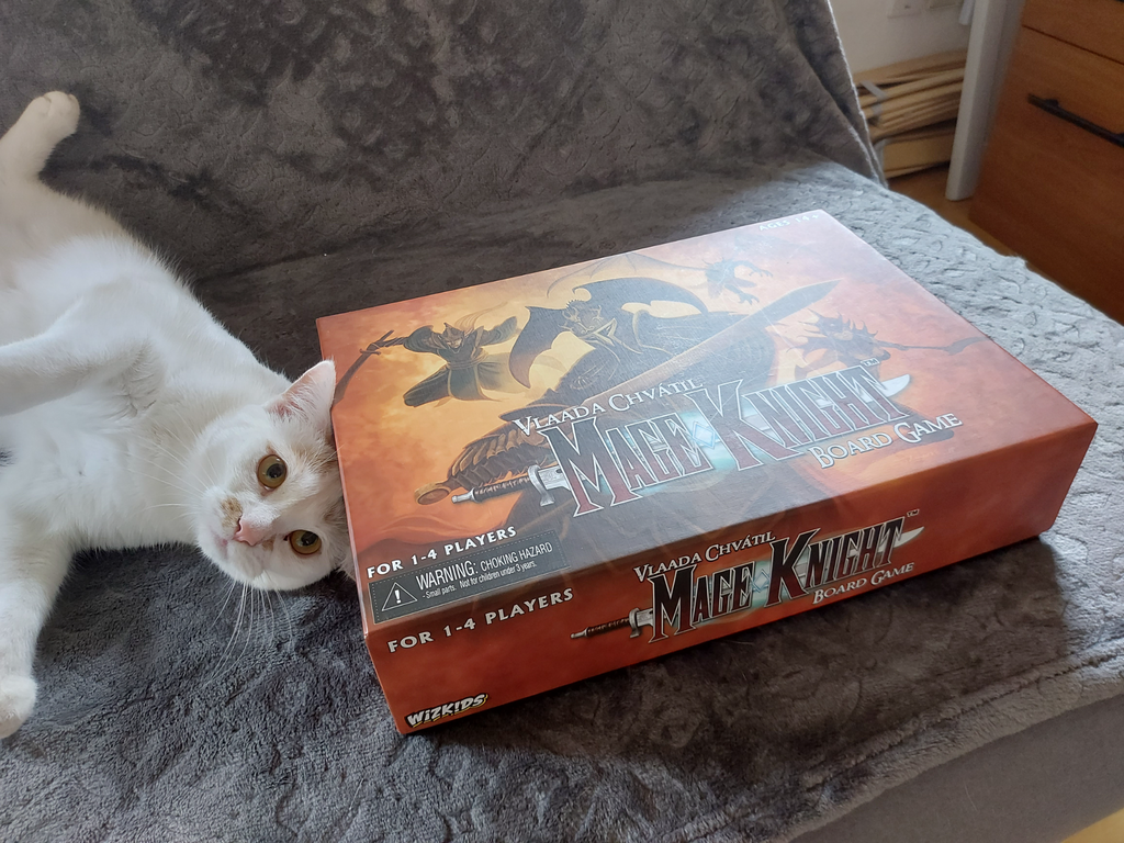 Ultimate Mage Knight insert in the Original Box
