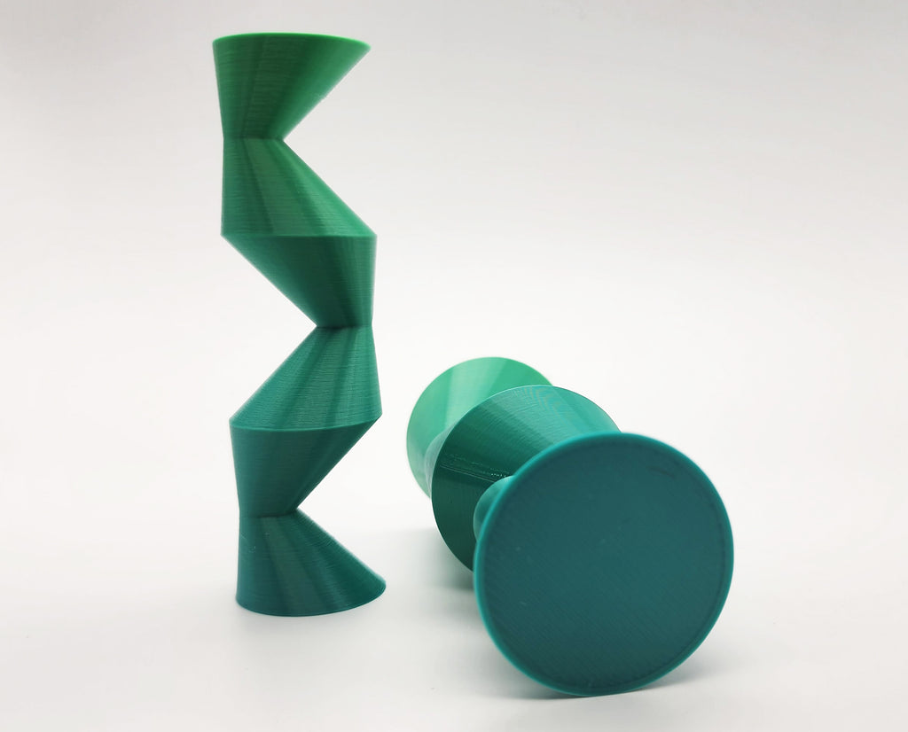 Cones & Spheres Spiral Vases