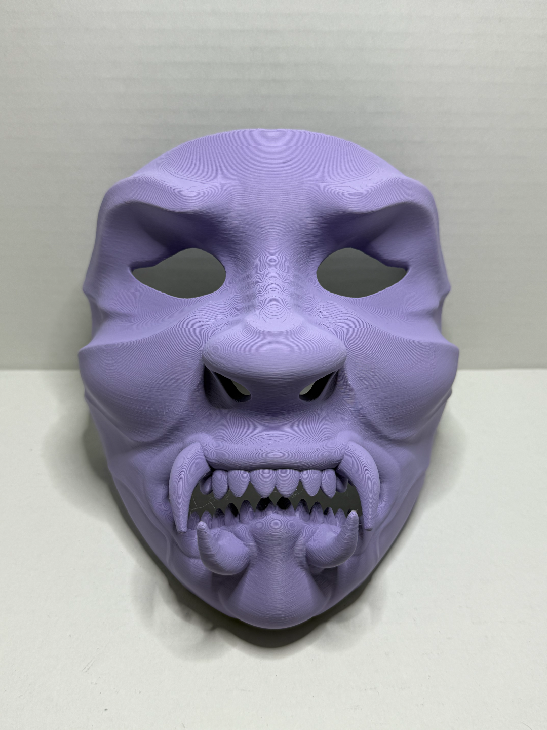 Oni style mask with tusks