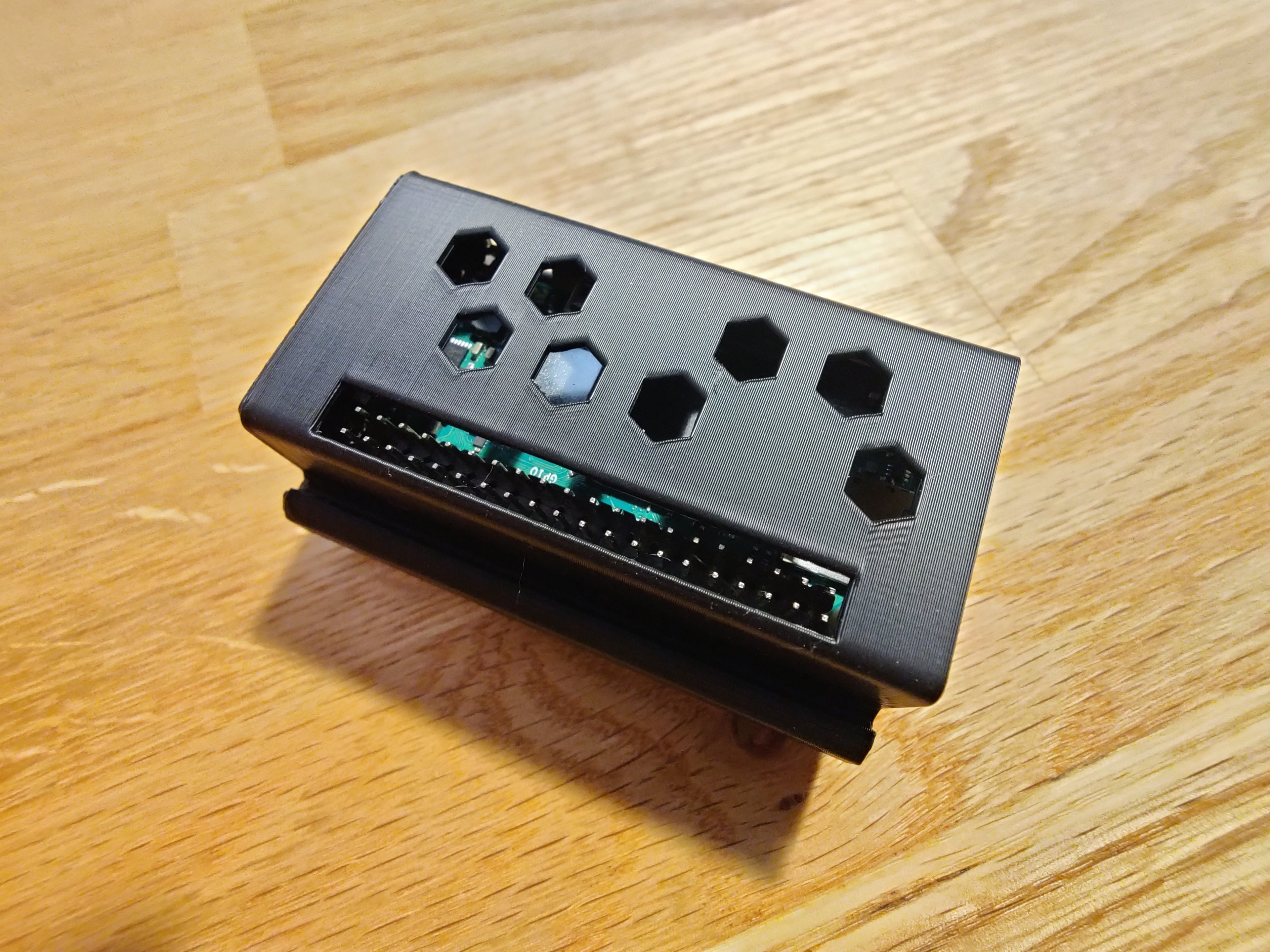 Raspberry Pi Zero Waveshare USB hat hub (B) case v-slot profile