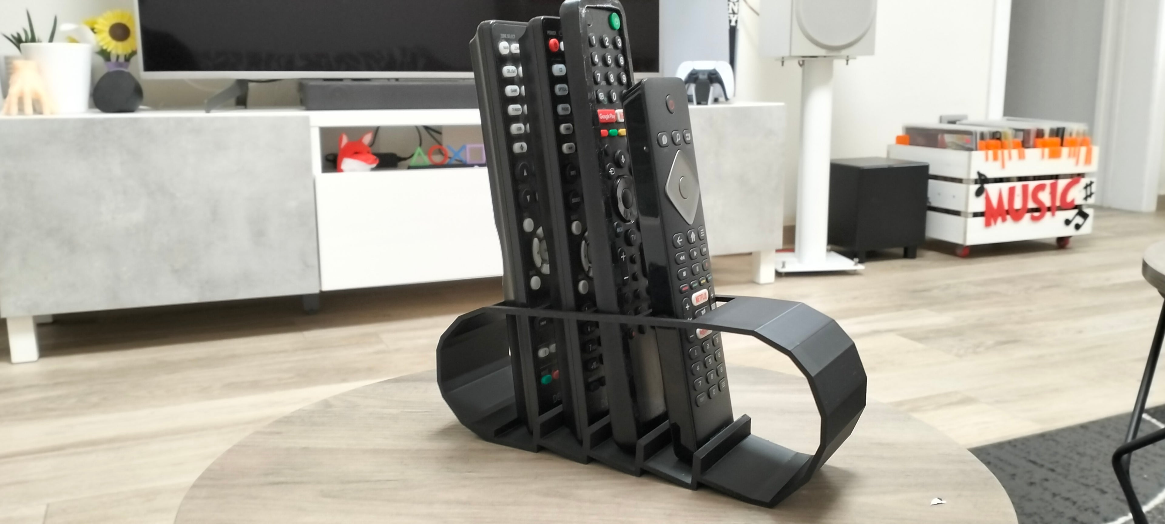Remote control holder