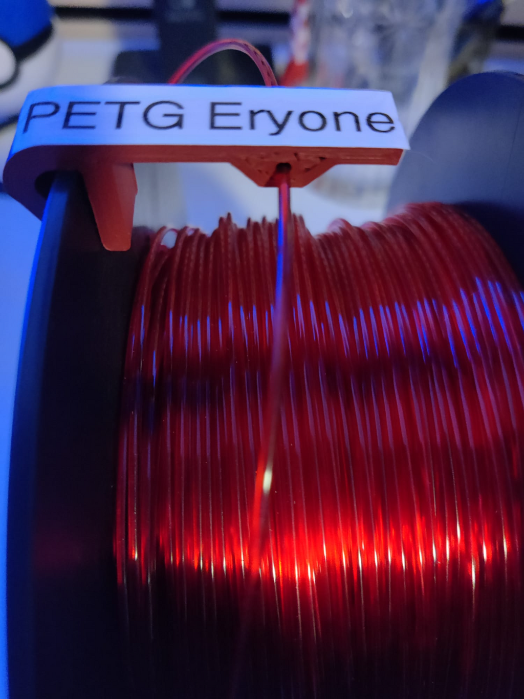 Spool Clip with Filament Guide
