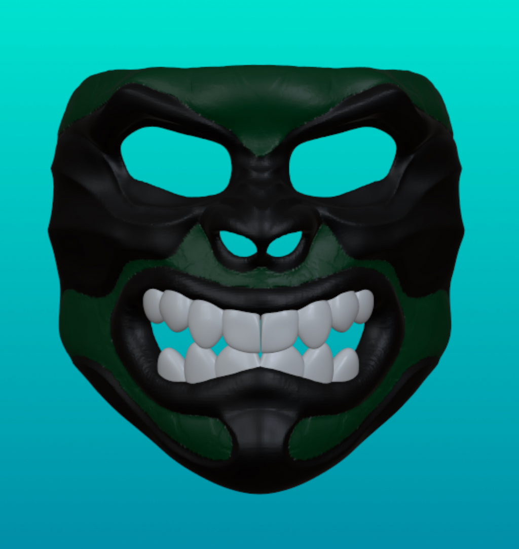 Oni style mask