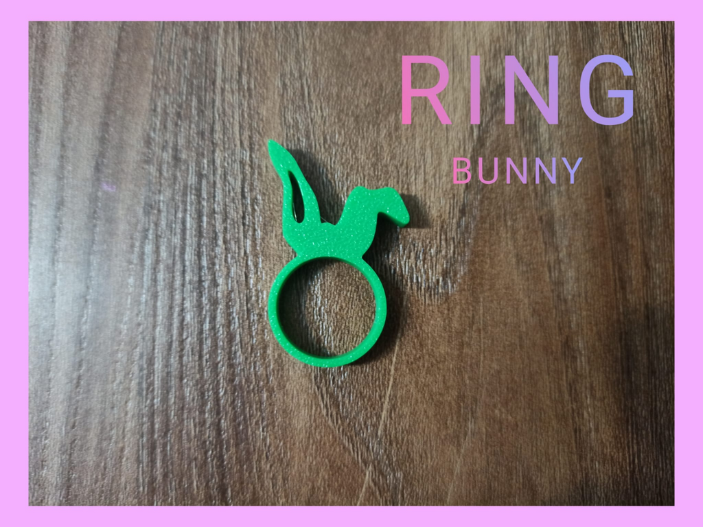 Bunny girl ring - 2 model