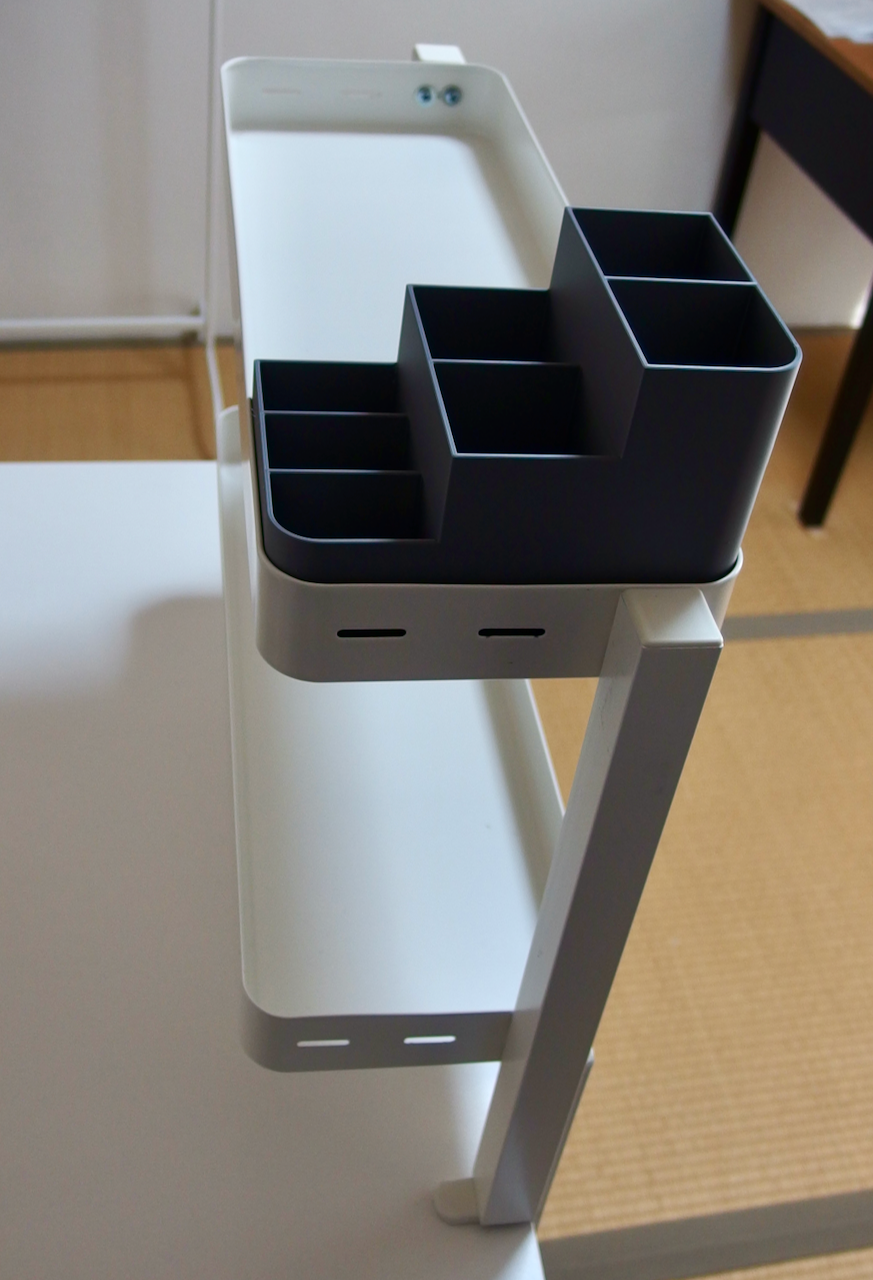 Pen holder for IKEA VATTENKAR Desktop Shelf