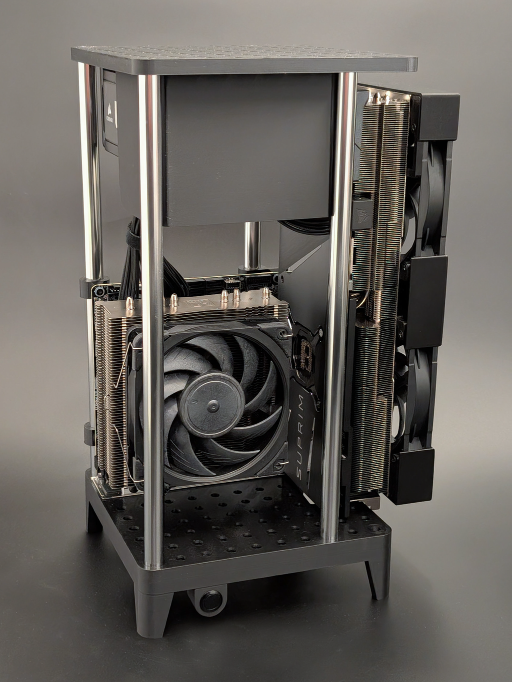 Open Frame ITX PC Case