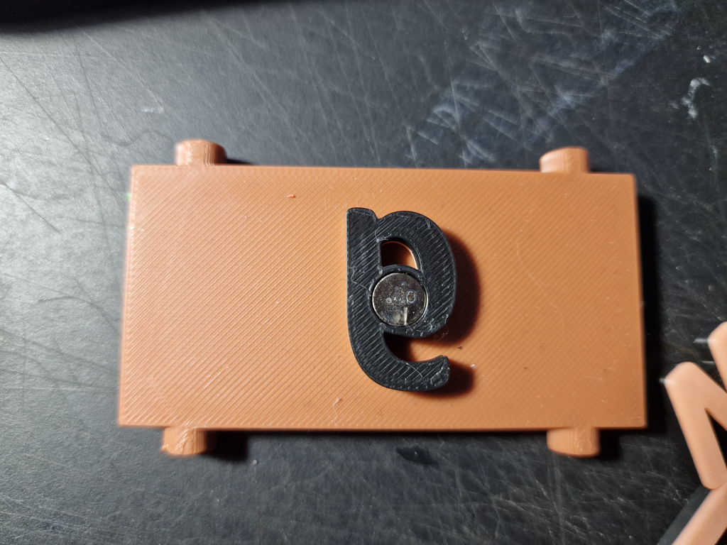 Magnet alphabet