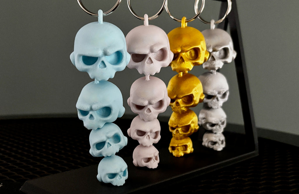 ZKULL Skull Keychain