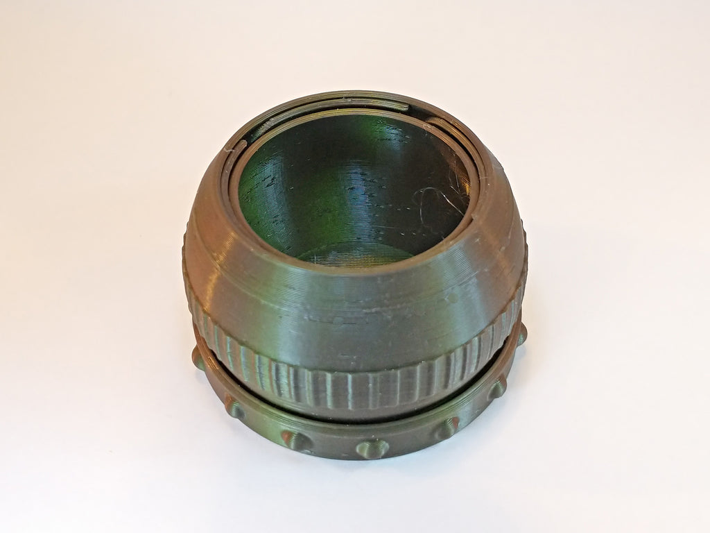 Print-In-Place Iris Box (locking)