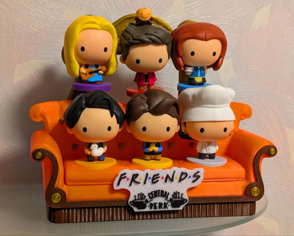 FRIENDS couch for McDonalds figures