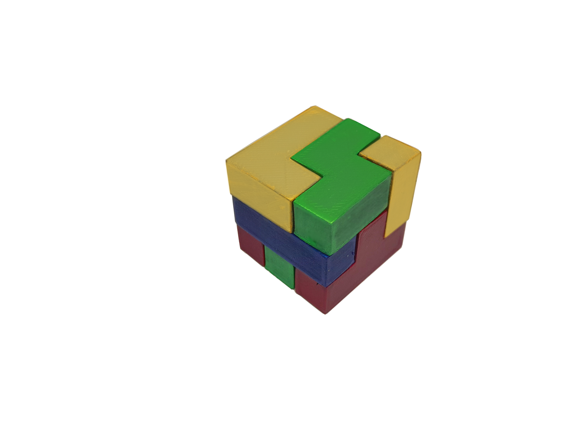 Tetris Puzzle Cube - 7 pieces