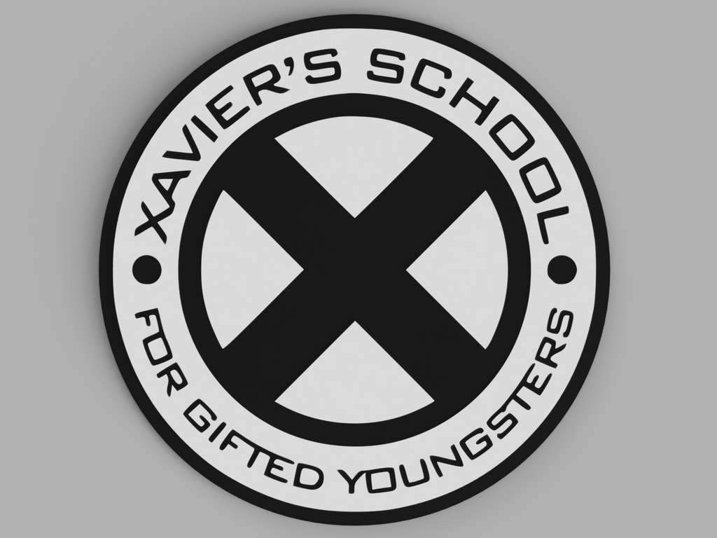 Xavier´s school coaster