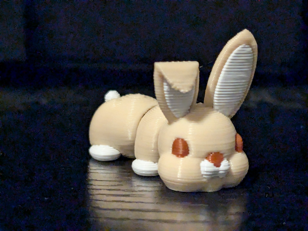 Rabbit Mini Ears 2 Cute Articulated Toy
