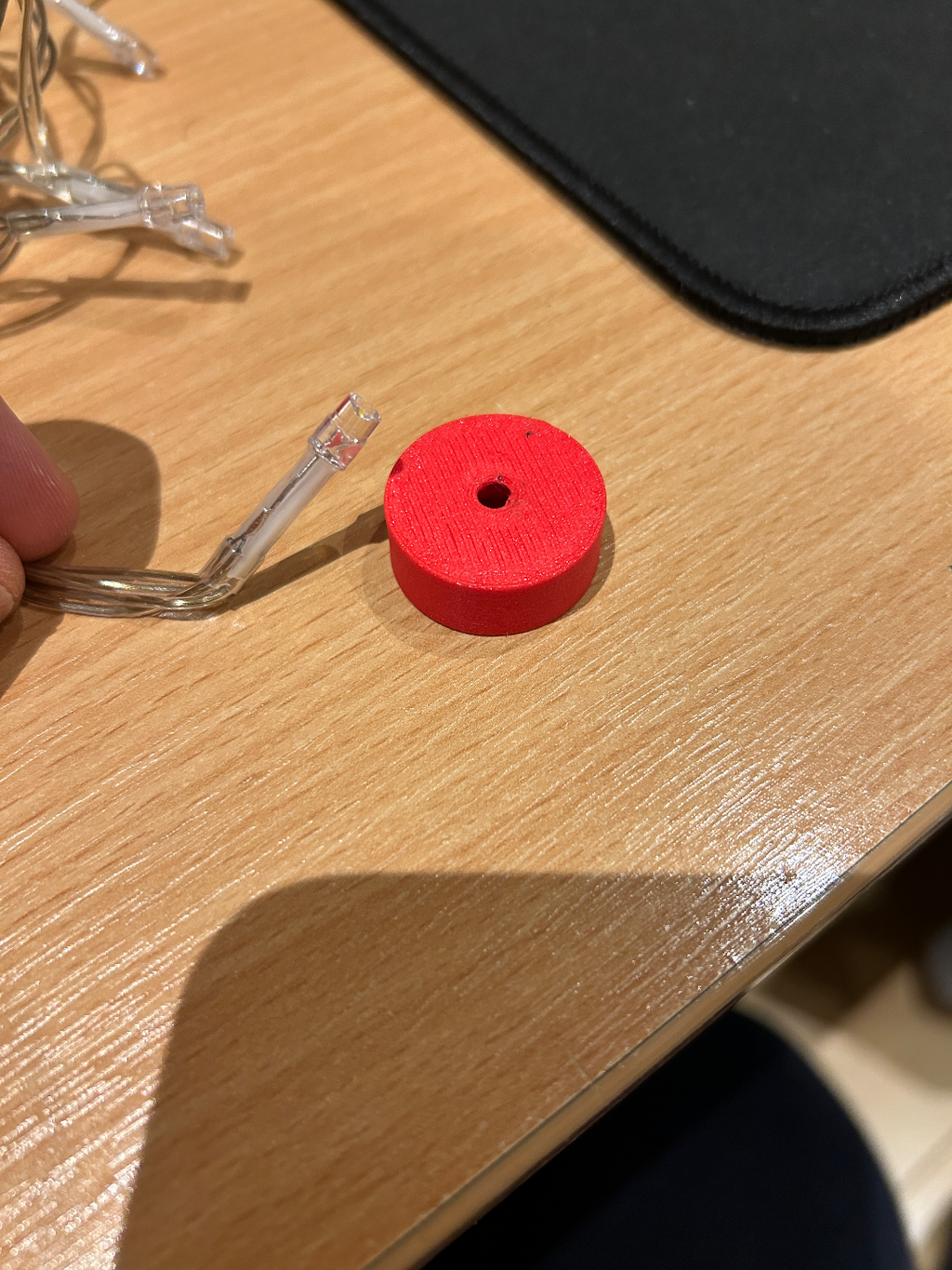 Lithophane Bauble TPU adapter for Christmas lights