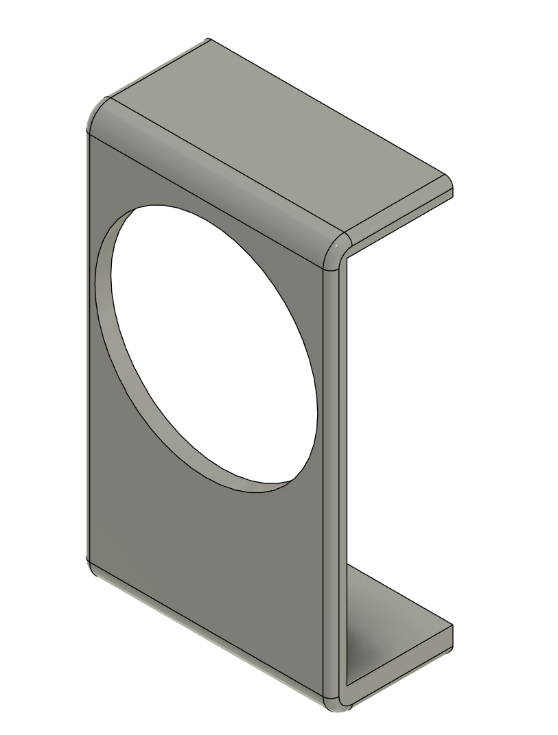 Bambu lab temperature and humidity dial holder