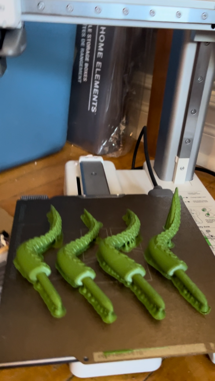 Octopus plant legs accessories