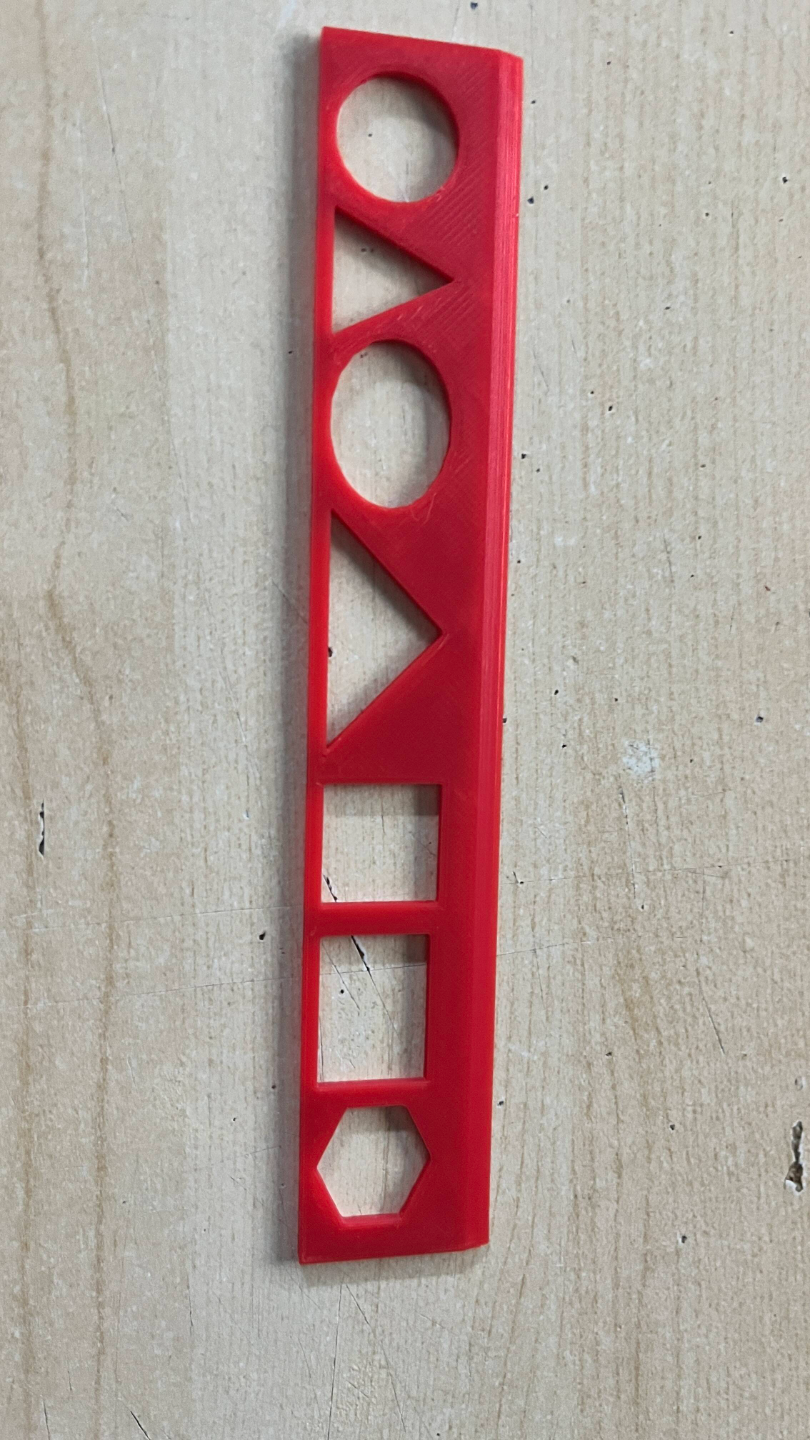 School rulers / Règles de formes géométriques