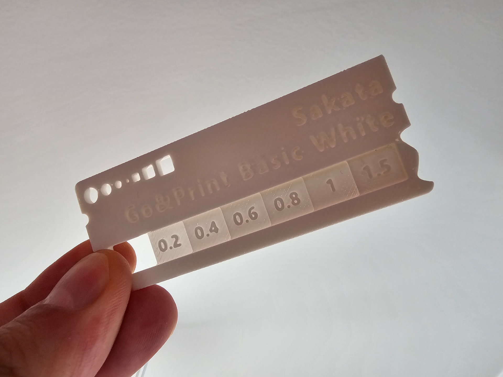 Filament samples