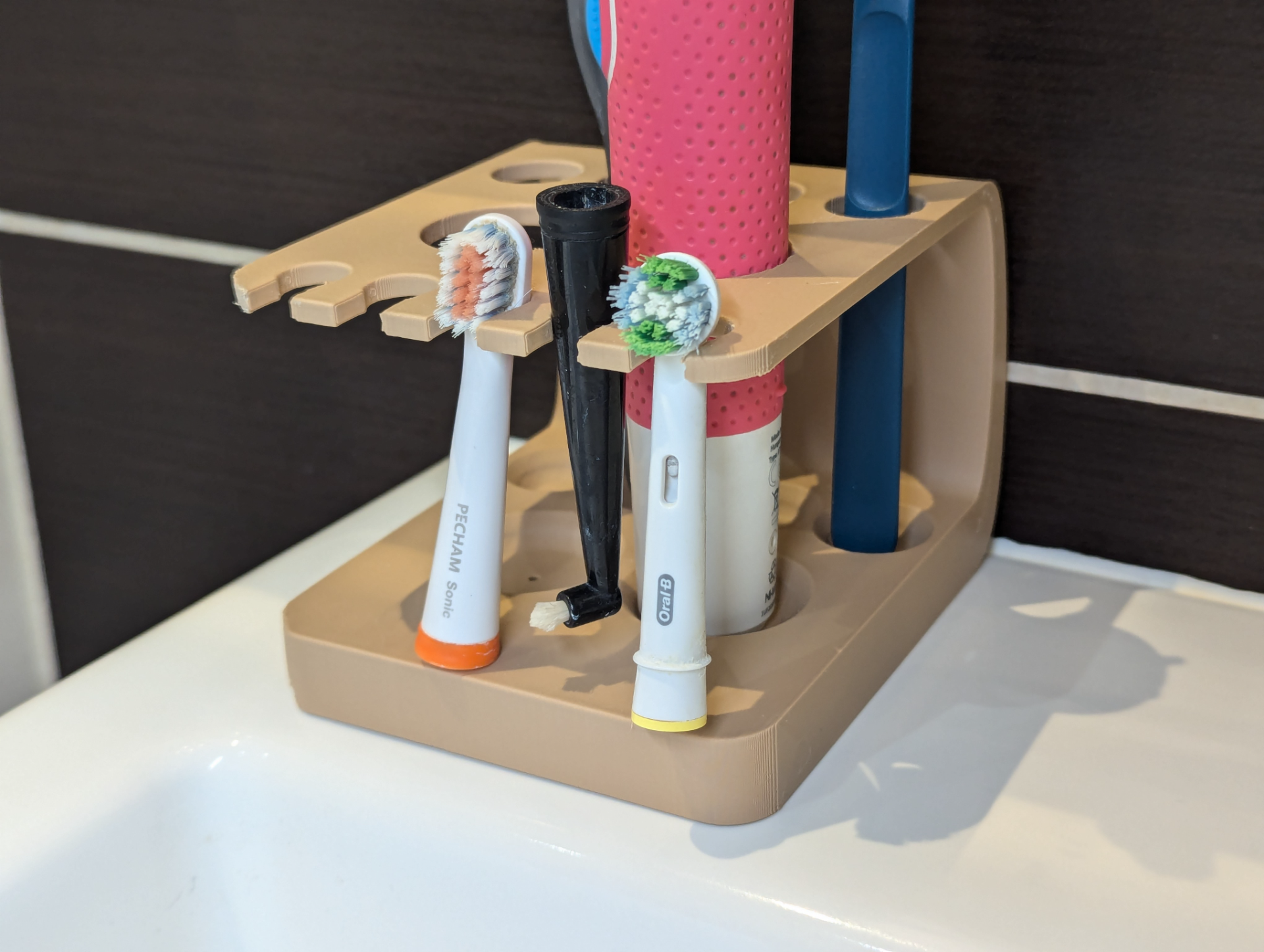 Another toothbrush holder stand