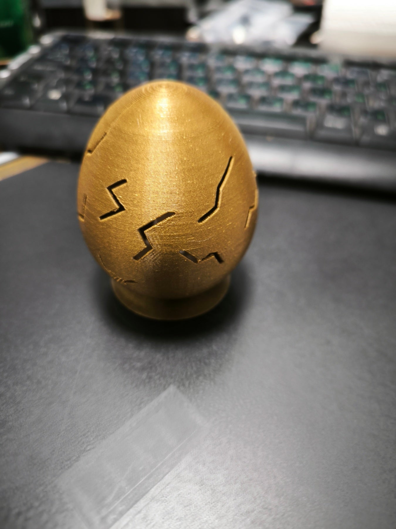 Easter egg with a surprise