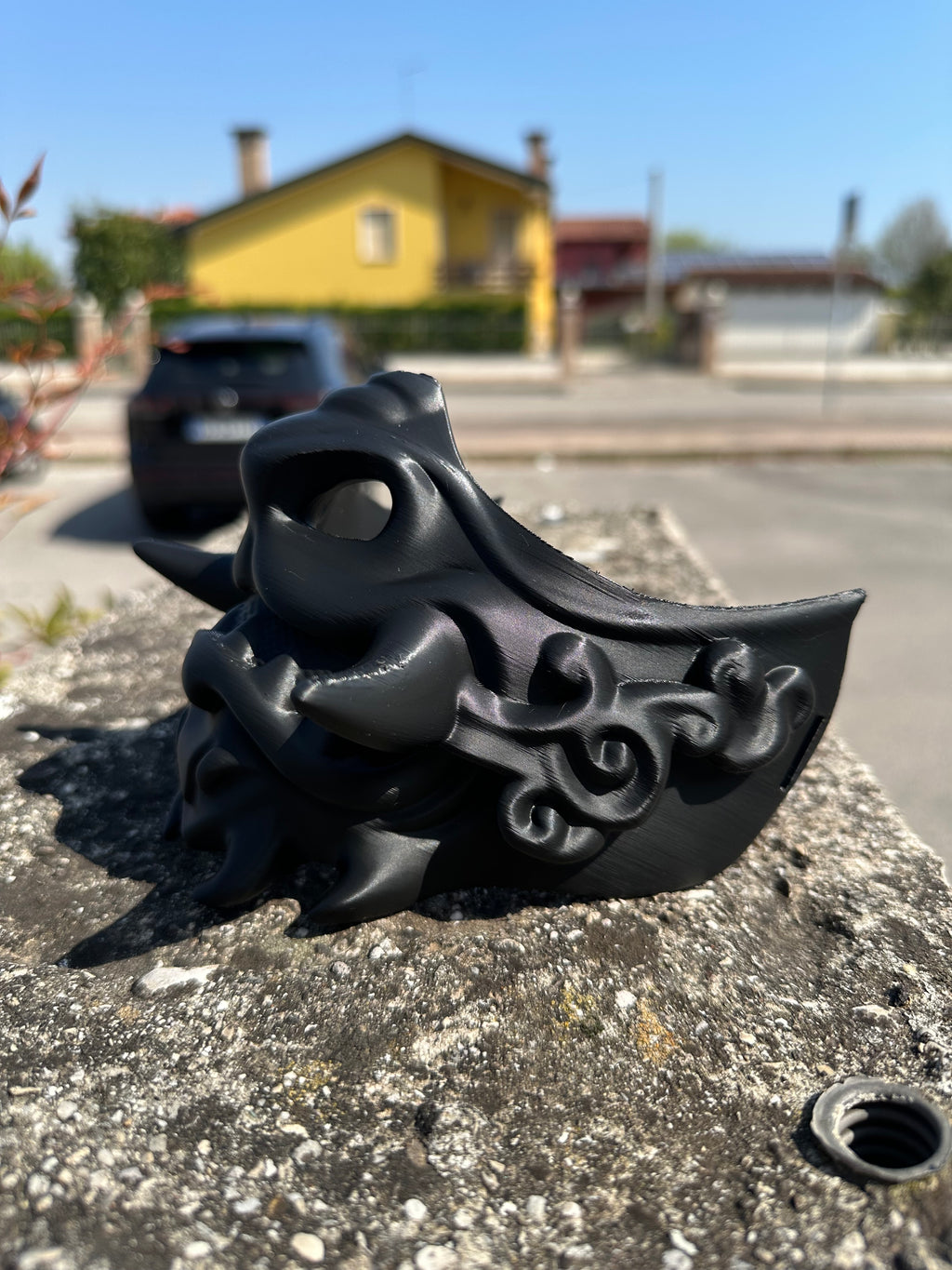 Oni Mask Black Edition