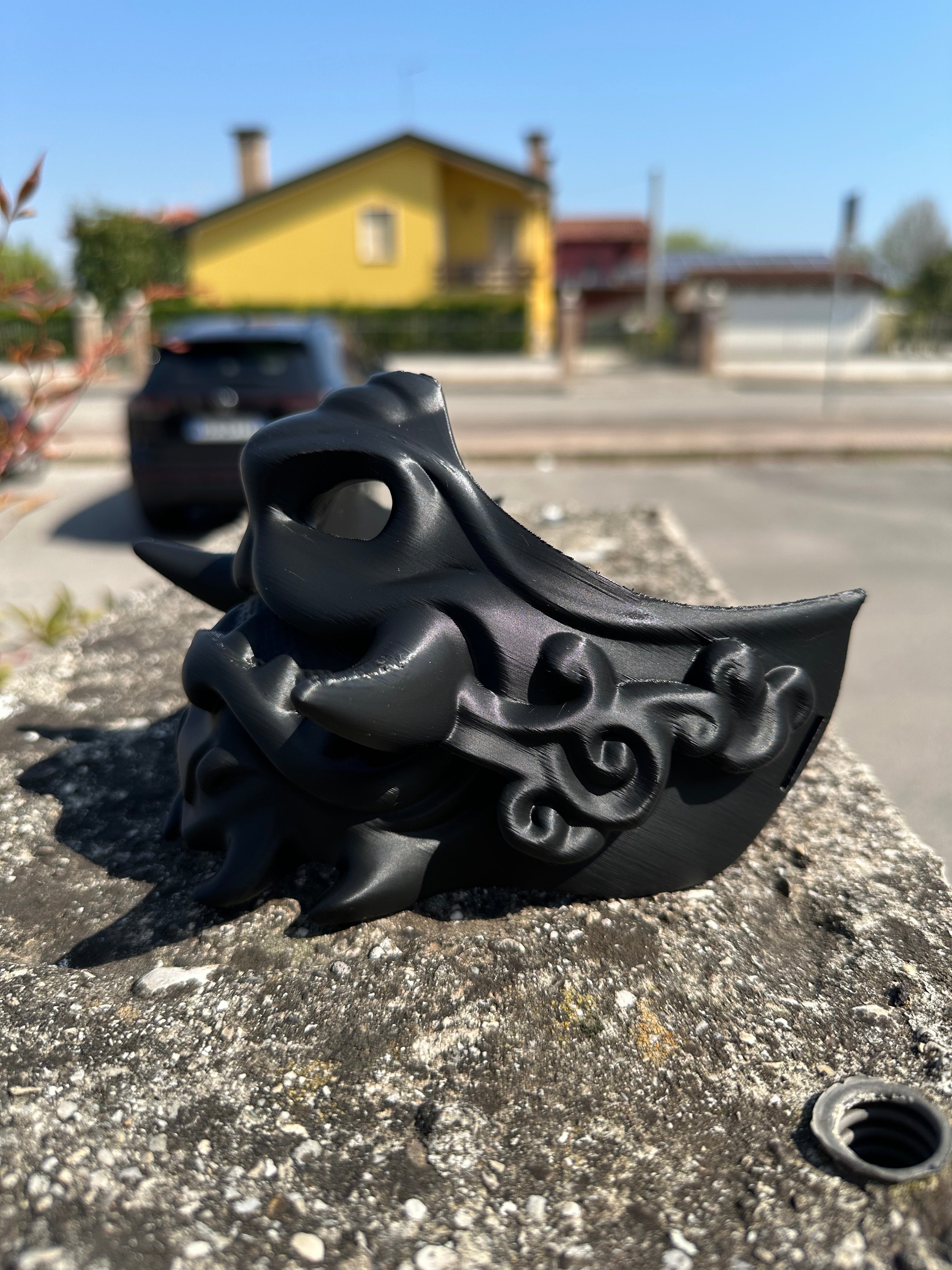 Oni Mask Black Edition