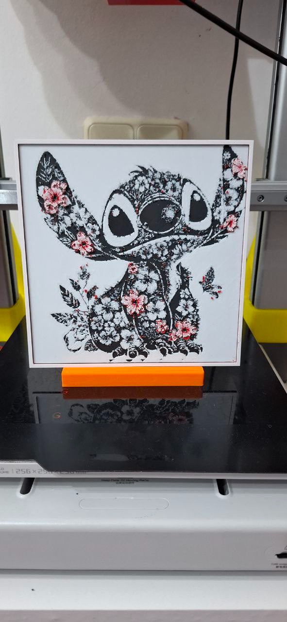 stich con flores