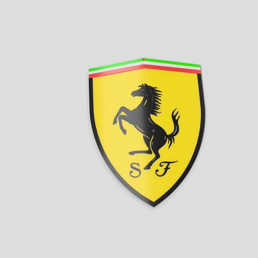 FERRARI LOGO KEYCHAIN