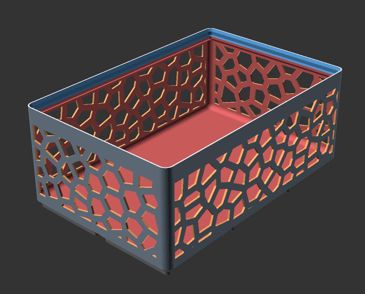 Gridfinity Voronoi bins all sizes