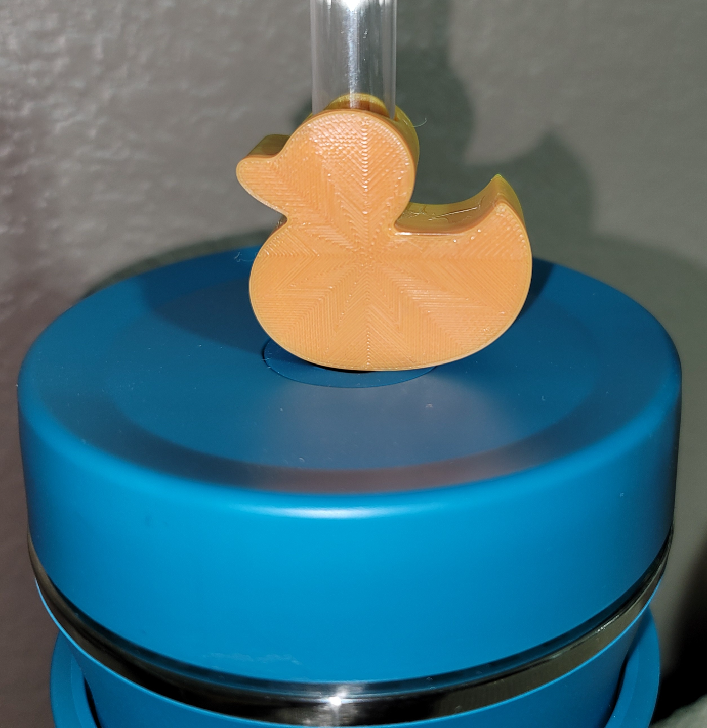 Duck Straw Topper