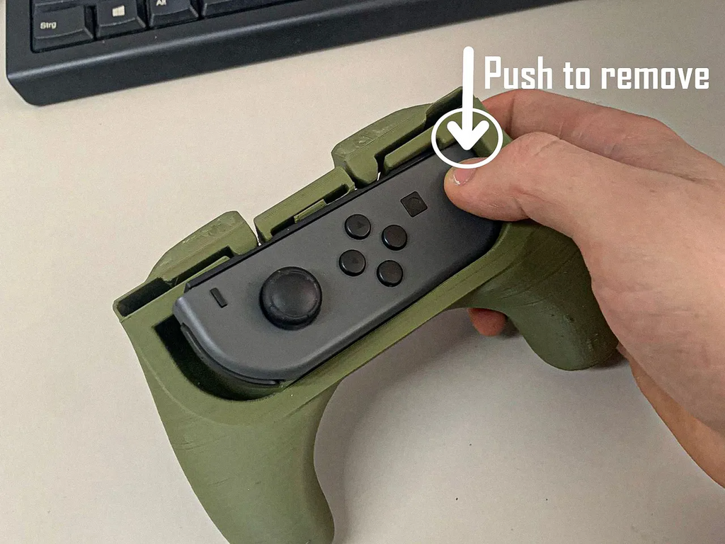 Joycon Controller with Trigger buttons. Easy print
