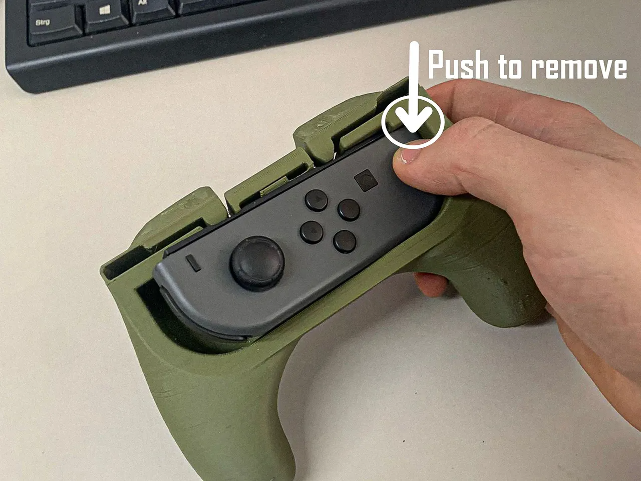 Joycon Controller with Trigger buttons. Easy print