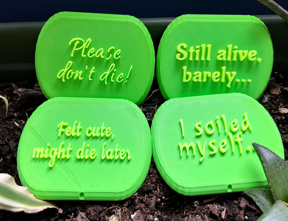 Funny Plant Stakes