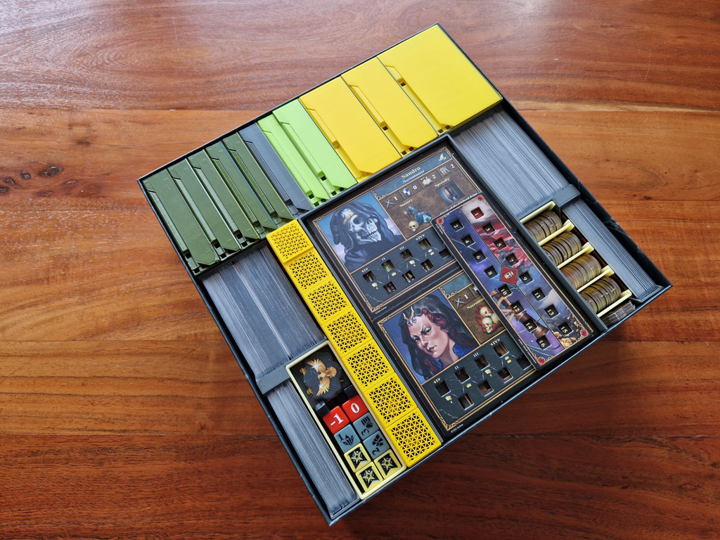 Card boxes for Heroes 3 Board Game Insert