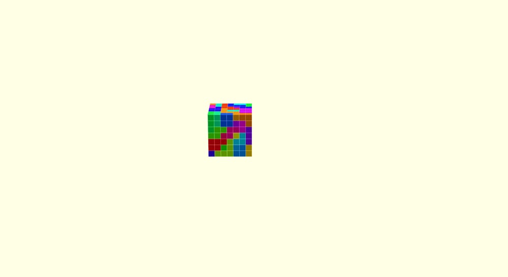 Customizable Puzzle Cube Generator