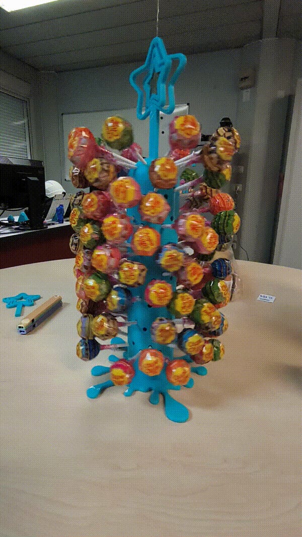 LOLLIPOPS STAND TOWER HOLDER MODULAR BRICKS