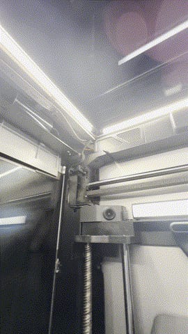 Bambu X1/P1S Chamber Light LED Riser Upgrade (Reinforced)
