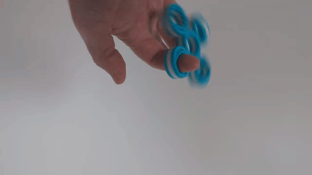 Quintuple Spinner Fidget Toy