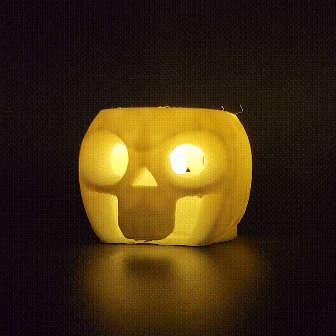 Skull Tea Light Holder